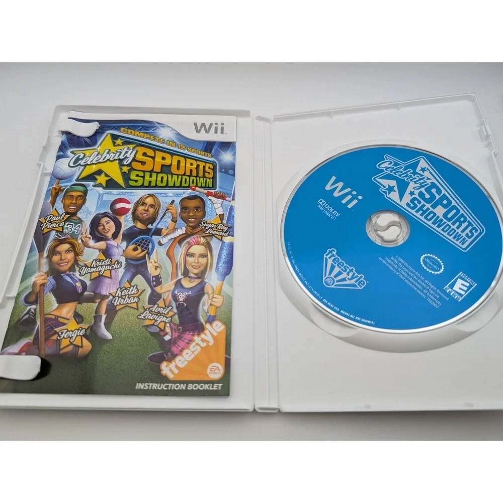 Celebrity Sports Showdown - Nintendo Wii Complete CIB Tested